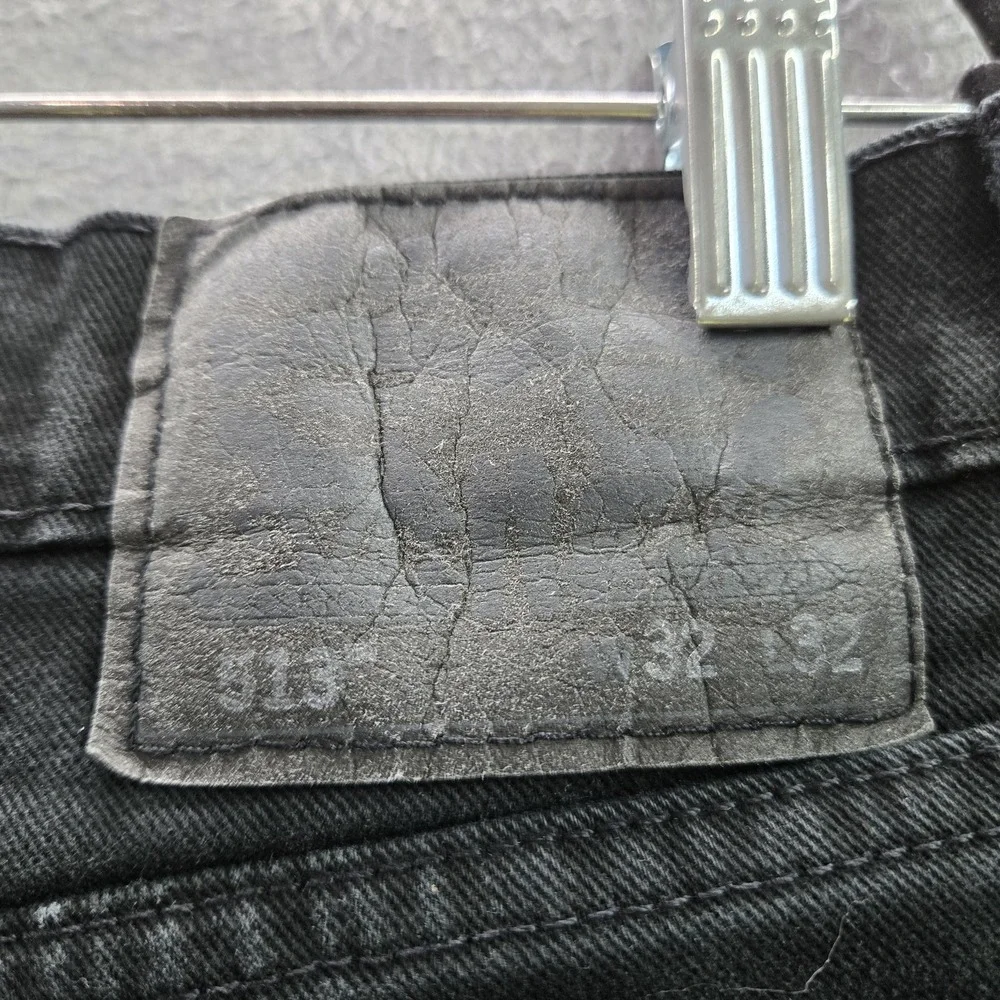 Levi's 513 Men Jeans 32X32 Black Denim Slim Straight 31